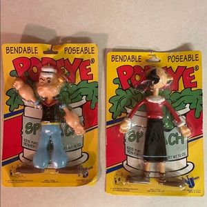 Popeye & Olive Oyl Figures